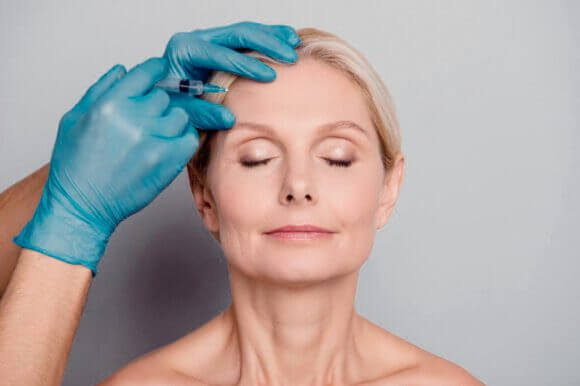 botox-toxina-botulimica Reducción y corrección de arrugas en la frente y rostro con botox.